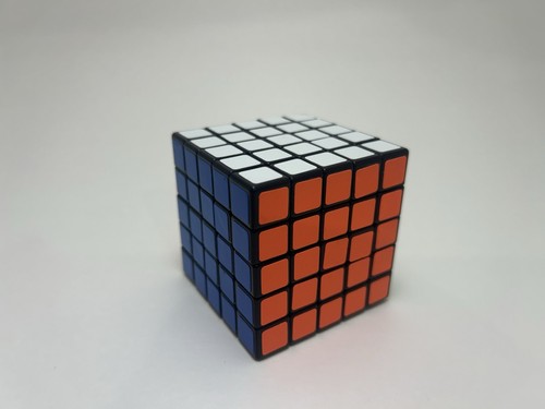 Rubik cube 5x5x5 puzzle - cube,