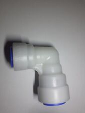 Raccordo per Combi Boiler attacco John Guest diametri ingr. da 12 mm e 10mm Blu.