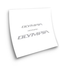 STAR SAM® ADESIVI TELAIO BICI OLYMPIA ADESIVI STICKER TELAIO DECALCOMANIE BICI