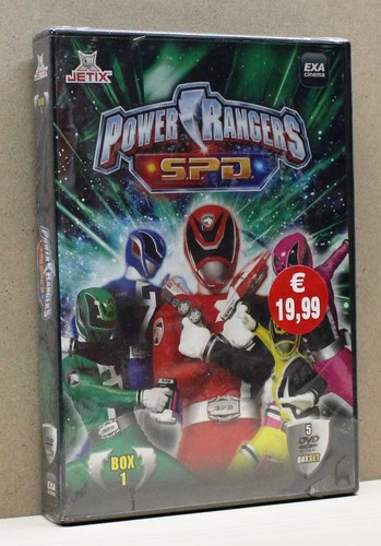 Power rangers box 1 5 - power, s.p.d.