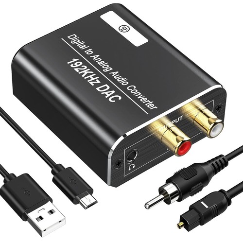 192khz dac convertitore ottico - 192khz,