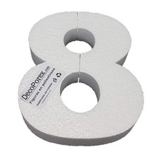 Decoporex  Numero 8 da 20 cm