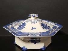 VINTAGE PORCELLANA BIANCA BLU