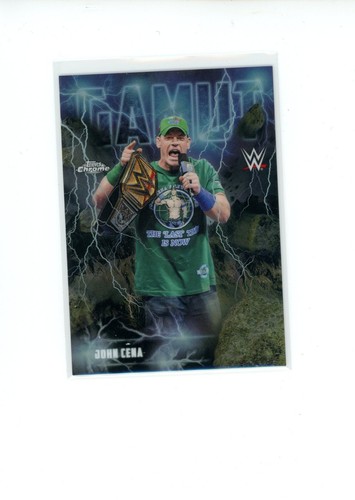 2026 topps chrome wwe john - topps,