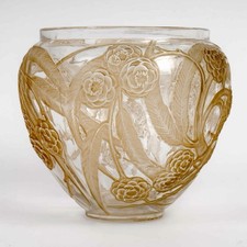 Vase Néfliers Verre Patine