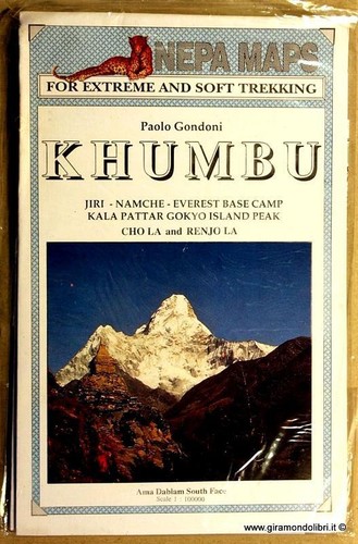 Carta geografica khumbu - carta,