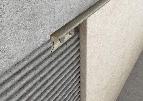Profilo terminale ottone - in,