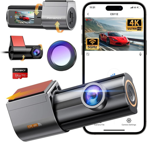 Poybpcy cs112 dash cam auto - cs112,
