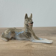Statuina cane pastore tedesco - statuina,