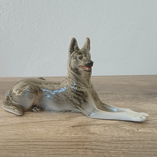Scultura cane pastore - cane, tedesco