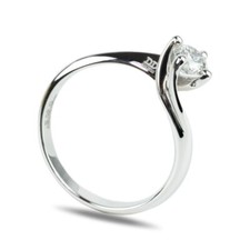 Anello solitario davite - anello,