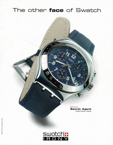 Orologio swatch secret agent - secret,