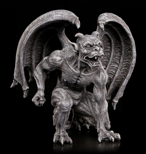 Gargoyle figura con corna - gargoyle,