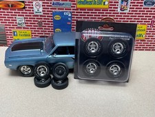 SET RUOTE CROMATE 1/18 ACME