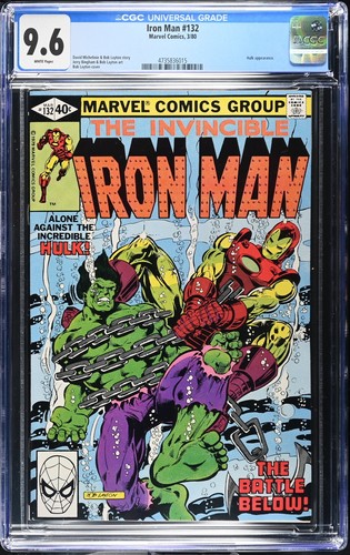 Iron man 132 cgc 9 - 💎🔥iron, 9.6