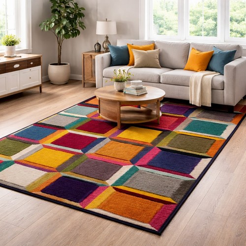 Simmetrical tappeto salotto - -,