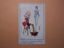 Illustratore  A. Bertiglia -  Cartolina d'epoca - Formato piccolo