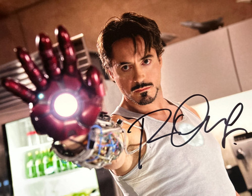 Robert downey autografo - robert, jr.