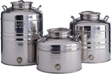 BIDONE CONTENITORE FUSTO OLIO
