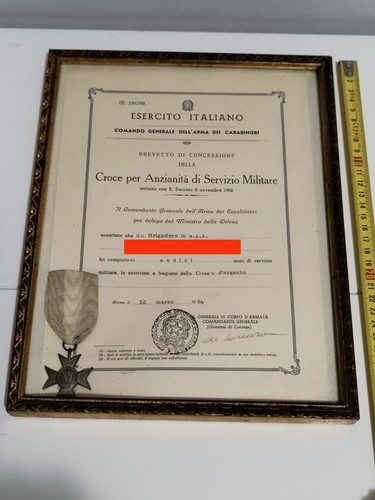 Medaglia croce argento - medaglia-, d'argento