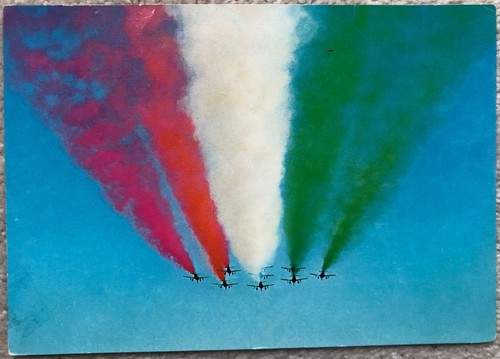 Cartolina aereo fiat 91 - g,