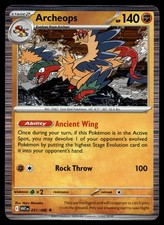 ARCHEOPS 051/086 RARO POKEMON