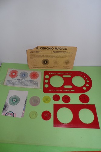 Spirografo vintage cerchio - il,