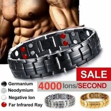 Bracciali Magnetici Energia Bracciale Tormalina Gioielli Sanitari Uomo