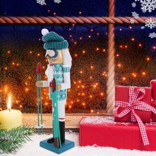  Burattino da sci in legno