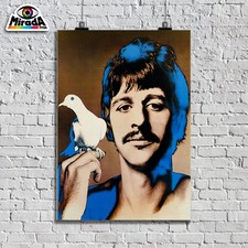 copia d'autore POSTER  Ringo Starr Beatles Liverpool Arredo pop art arte