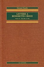 Lettere a Benedetto Croce. Dal