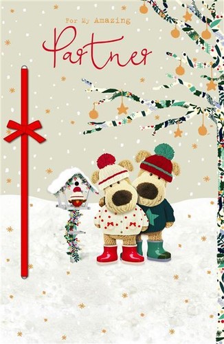 Biglietto natale boofles - di,