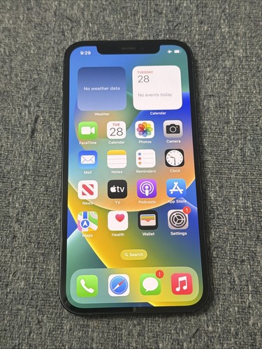 Iphone nero sbloccato - 12,