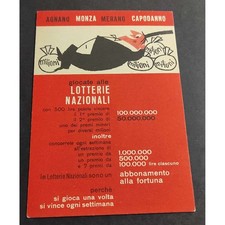 Cartolina Giocate alle "Lotterie Nazionali"