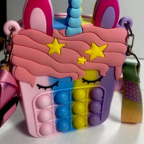 Borsa unicorno arcobaleno - unicorno,