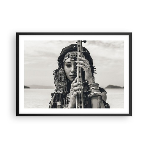 Poster 70x50cm donna etnico - poster,