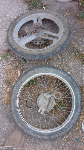 Coppia ruote moto califfone - coppia,