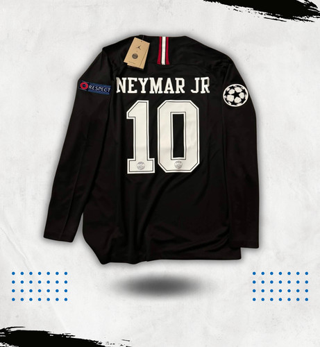 Maglia nera neymar - jr, 10