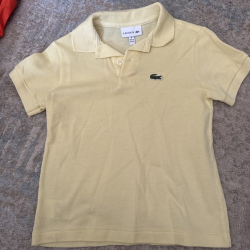 Polo lacoste gialla bambino - polo,