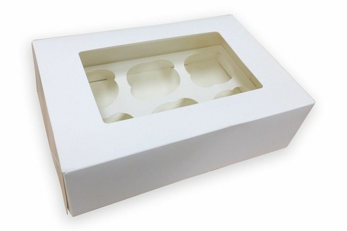Scatola muffin cupcake - muffin, 6