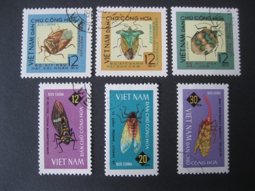 Francobolli vietnam valori - vietnam, 6