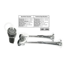 Tromba bitonale "Truck"  12V