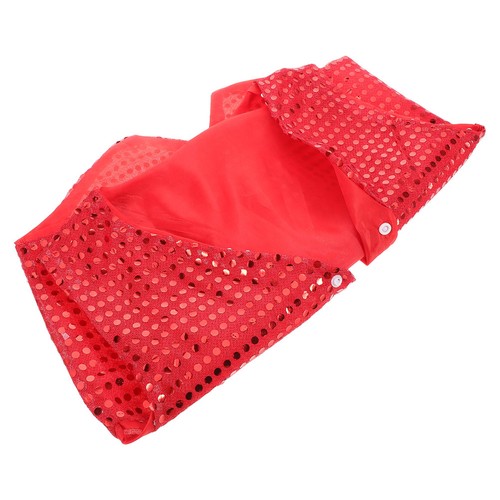 Giacca glitterata gilet con - ,