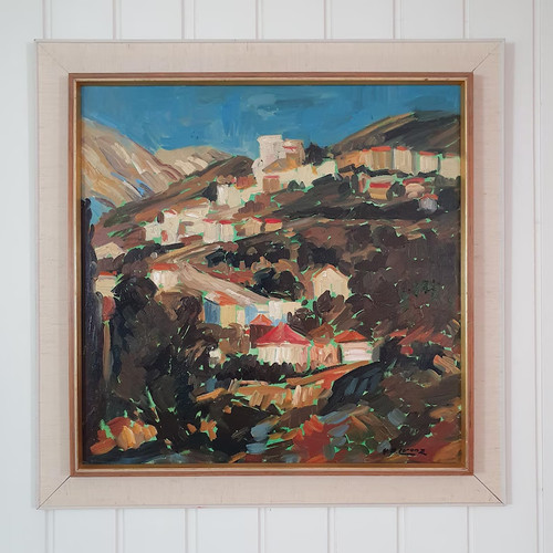 Lorenz quadro olio vintage - y.b,