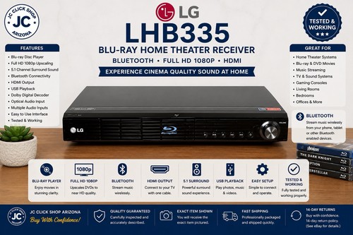 Lhb335 blu ray home theater - home,