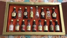 Lotto Bottiglietta Mignon Liquore Minibar Stock