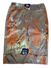 SONIA FORTUNA FIRENZE Gonna da donna Skirt Misto Acetato Elasticizzata vita 42