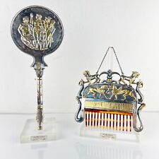 Antico set da toilette in