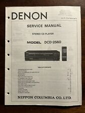Denon Model DCD-2560 Stereo
