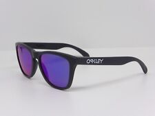 Oakley Frogskins Matte Black w/Violet Iridium SKU 24-298